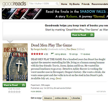 Dead Men Play the Game review in GoodReads