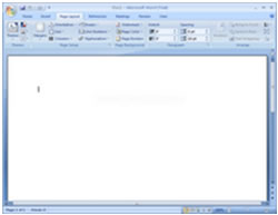 Blank document
